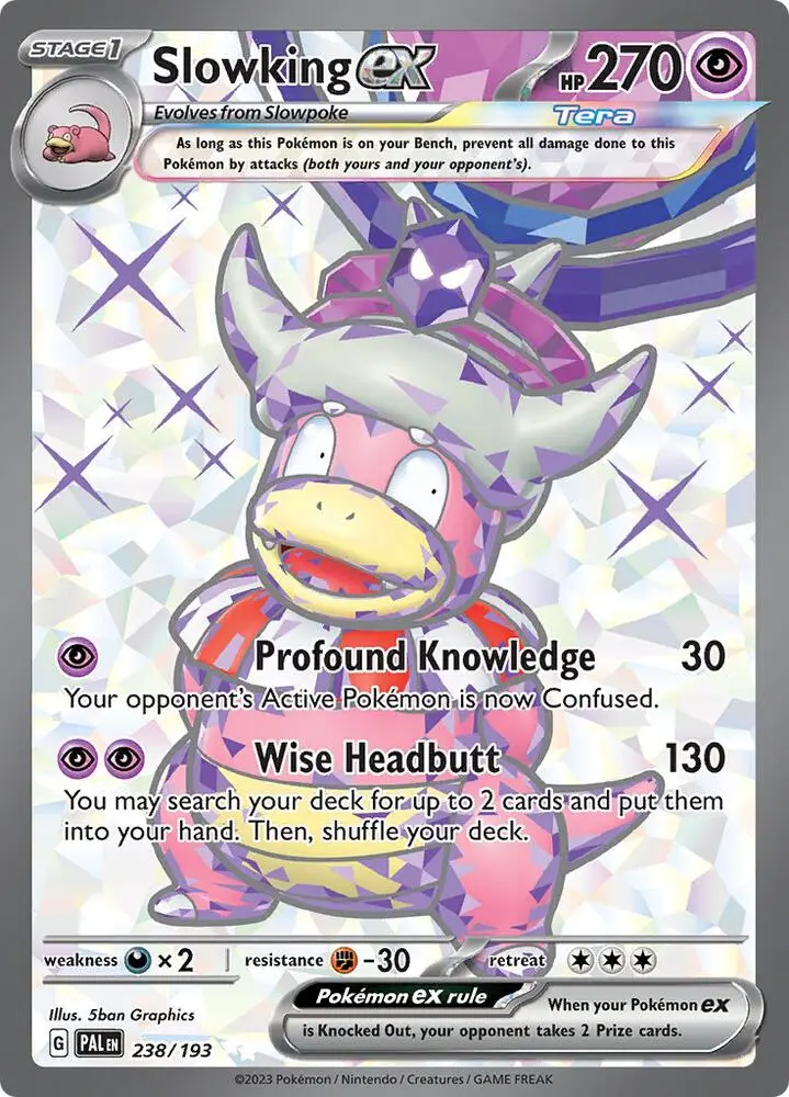 Slowking ex, Paldea Evolved 238/193