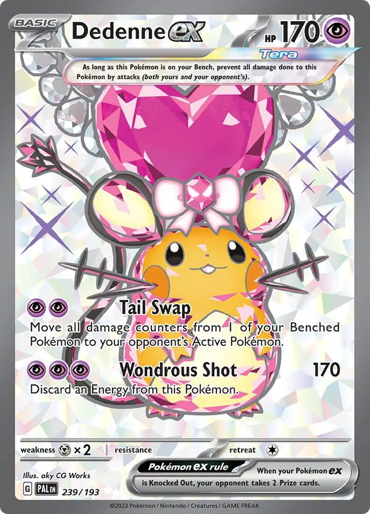 Dedenne ex, Paldea Evolved 239/193