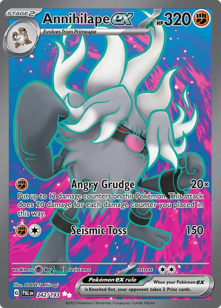 Annihilape ex, Paldea Evolved 242/193