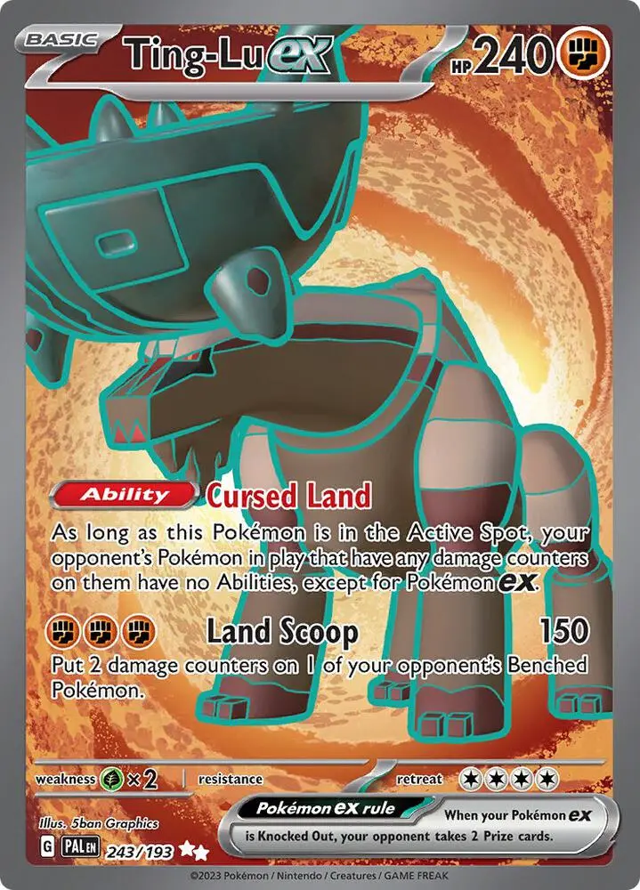 Ting-Lu ex, Paldea Evolved 243/193