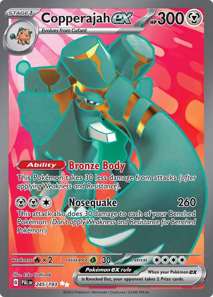 Copperajah ex, Paldea Evolved 245/193