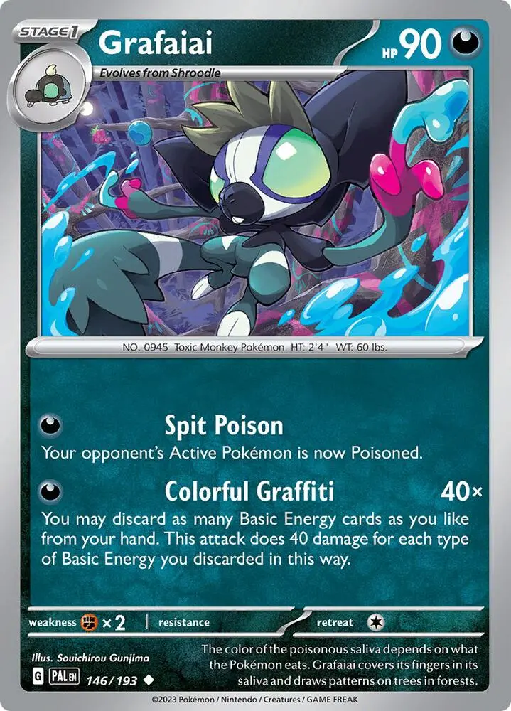 Grafaiai, Paldea Evolved 146/193
