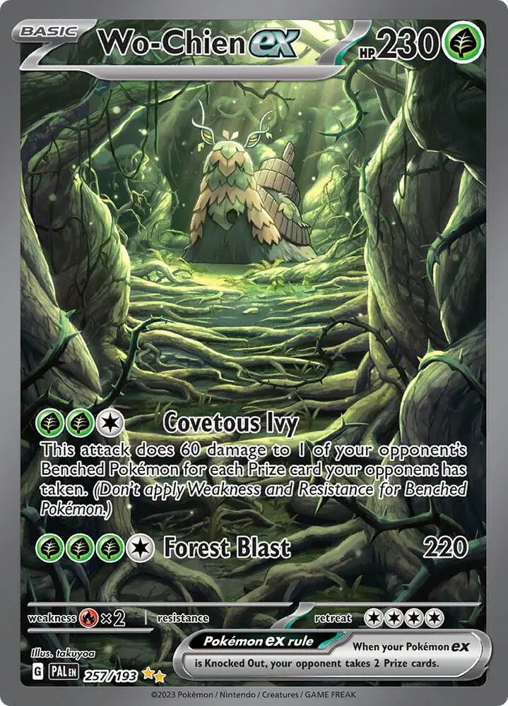 Wo-Chien ex, Paldea Evolved 257/193