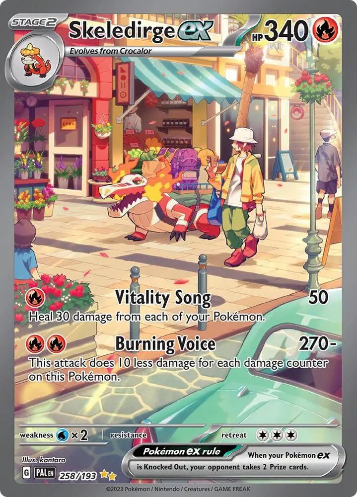 Skeledirge ex, Paldea Evolved 258/193