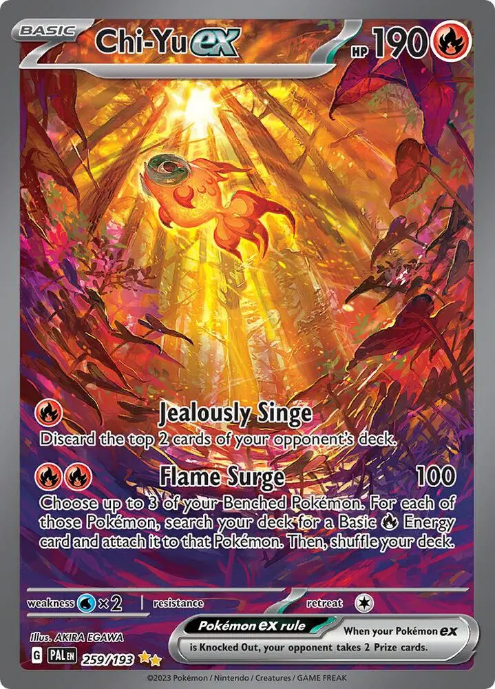 Chi-Yu ex, Paldea Evolved 259/193