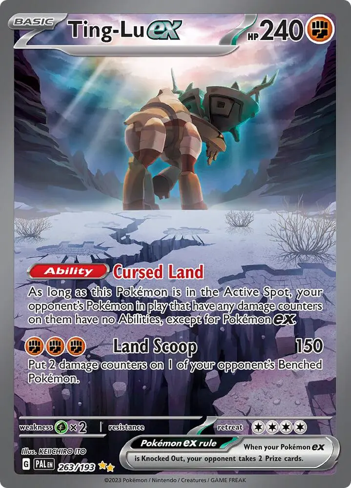 Ting-Lu ex, Paldea Evolved 263/193