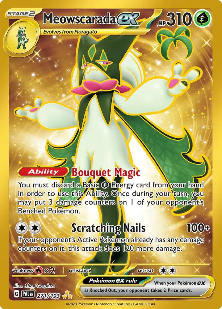 Meowscarada ex, Paldea Evolved 271/193