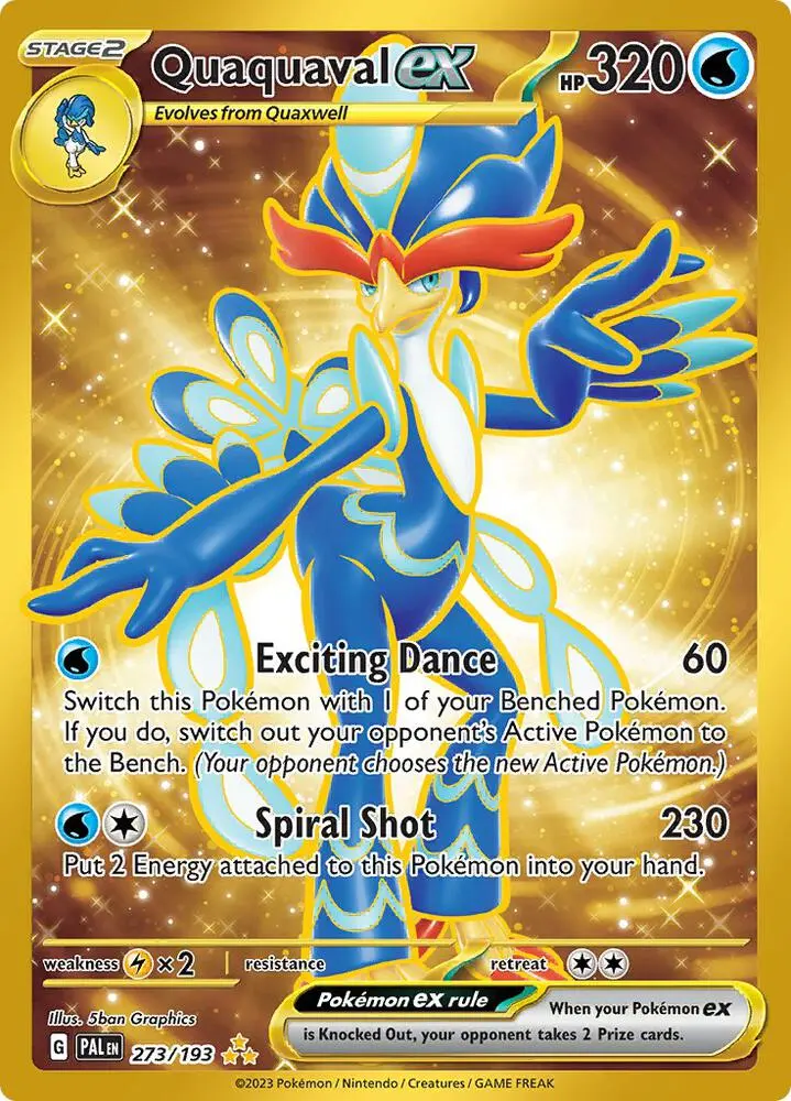 Quaquaval ex, Paldea Evolved 273/193