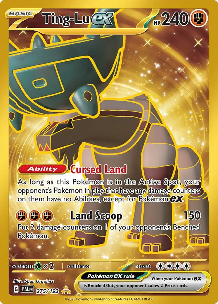 Ting-Lu ex, Paldea Evolved 275/193