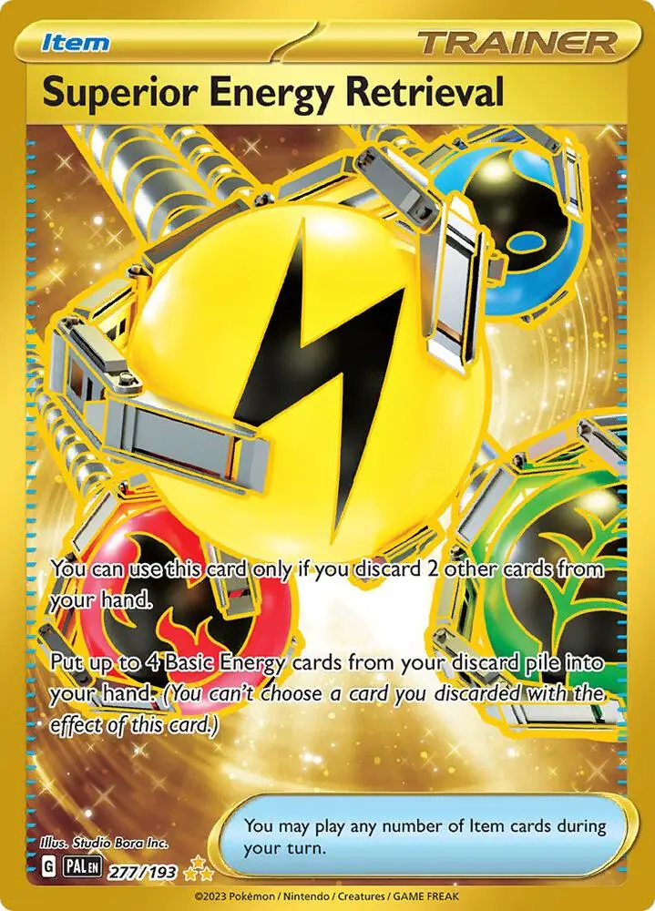Superior Energy Retrieval, Paldea Evolved 277/193