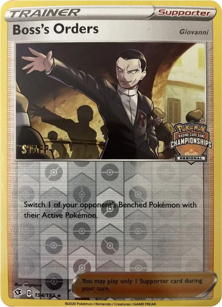 Boss's Orders [Cyrus], League & Championship Cards 132/172
