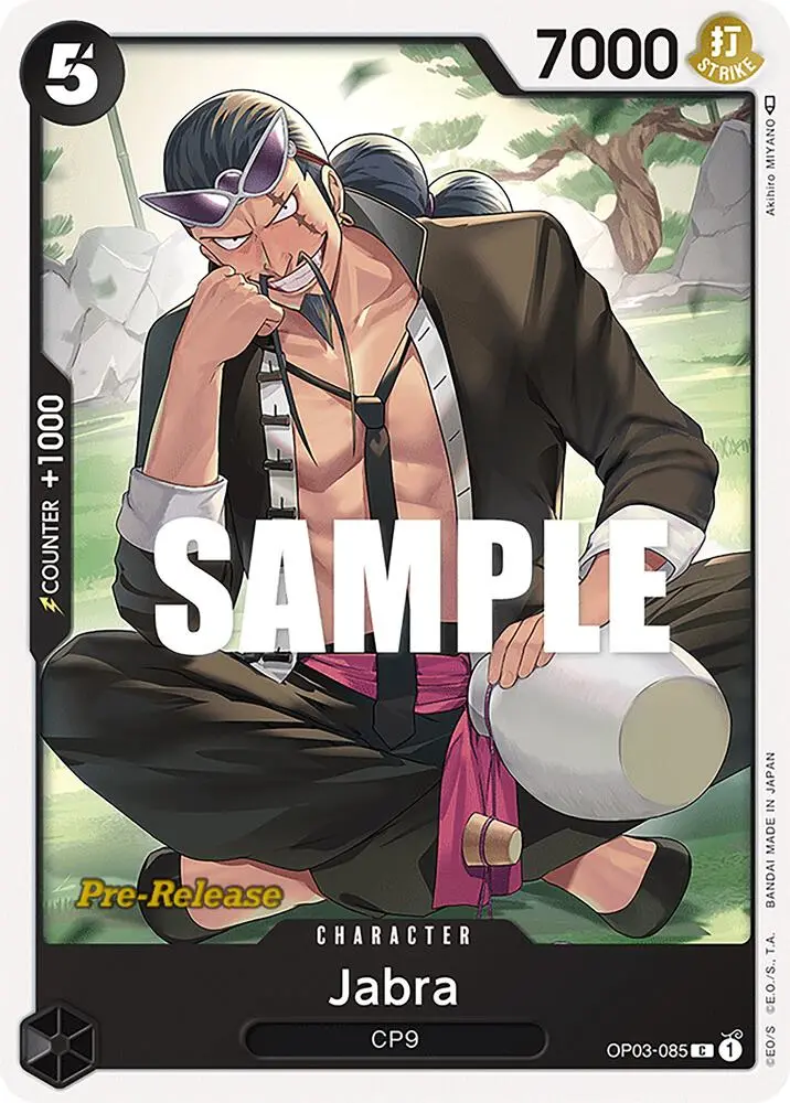 Jabra, Pillars of Strength Pre-Release Cards OP03-085