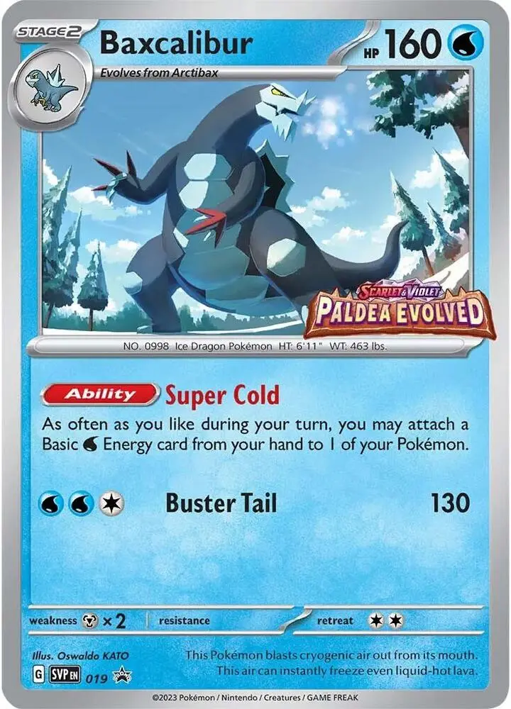 Baxcalibur, SVP Black Star Promos 019/225