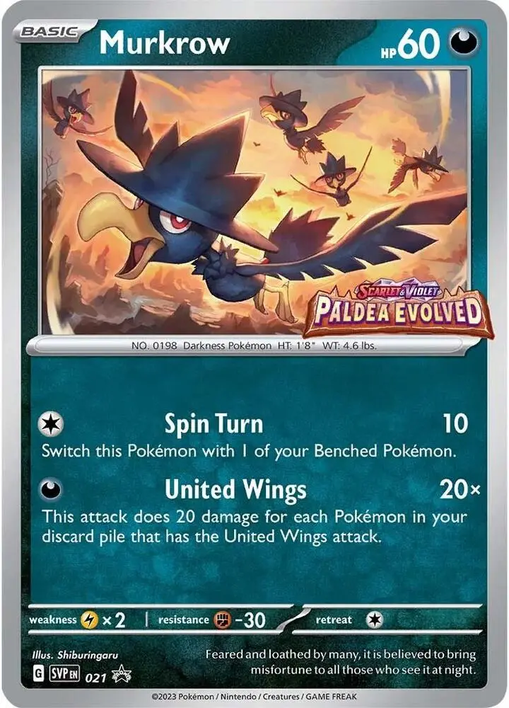 Murkrow, SVP Black Star Promos 021/225