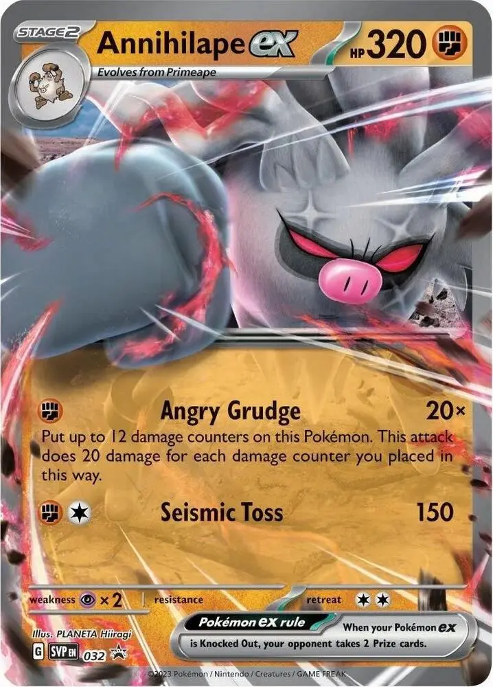 Annihilape ex, SVP Black Star Promos 032/225