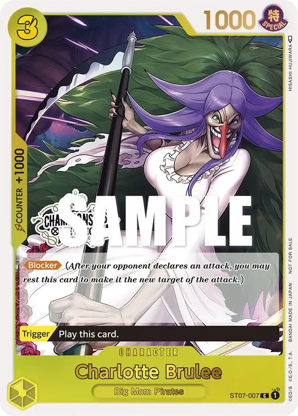 Charlotte Brulee (Store Championship 2023 Participation Pack Vol.1), One Piece Promotion Cards ST07-007