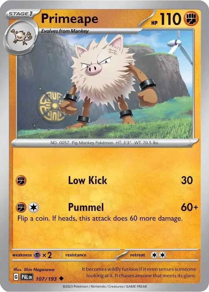Primeape, Miscellaneous Cards & Products 107/193