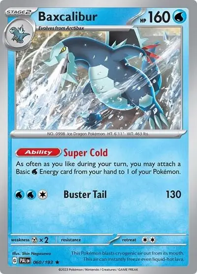 Baxcalibur, Deck Exclusives 060/193