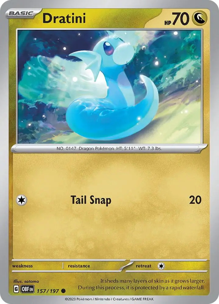 Dratini, Obsidian Flames 157/197