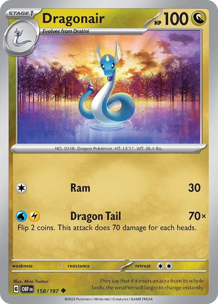 Dragonair, Obsidian Flames 158/197