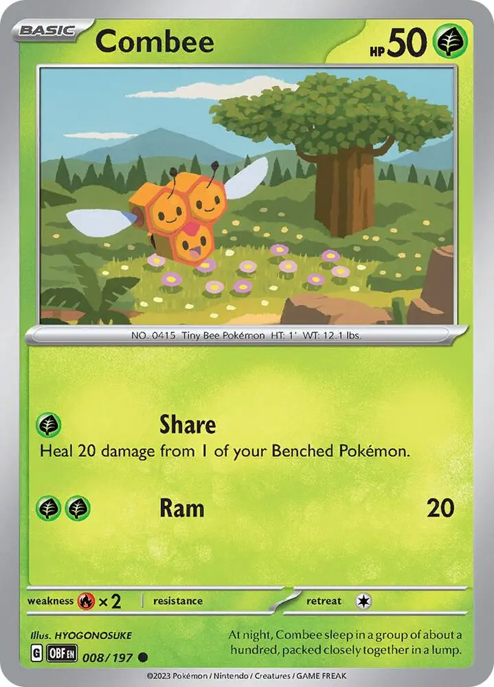 Combee, Obsidian Flames 008/197