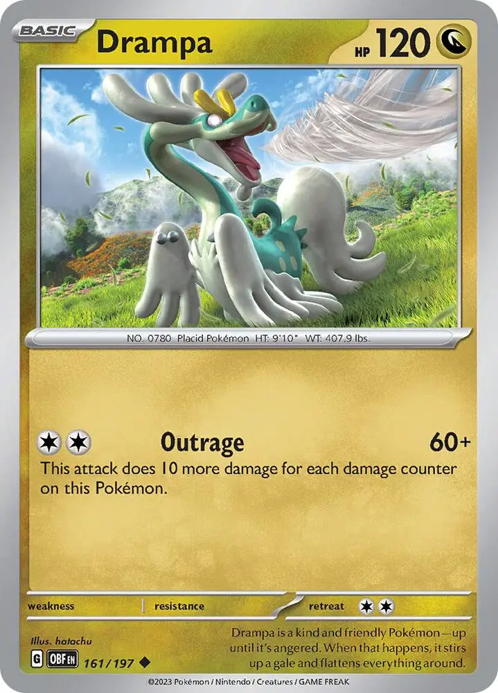 Drampa, Obsidian Flames 161/197