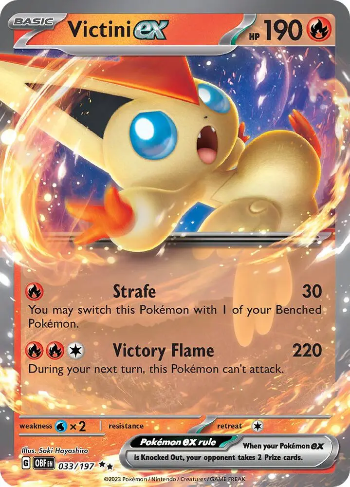 Victini ex, Obsidian Flames 033/197