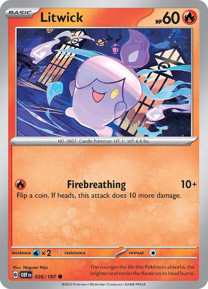 Litwick, Obsidian Flames 036/197