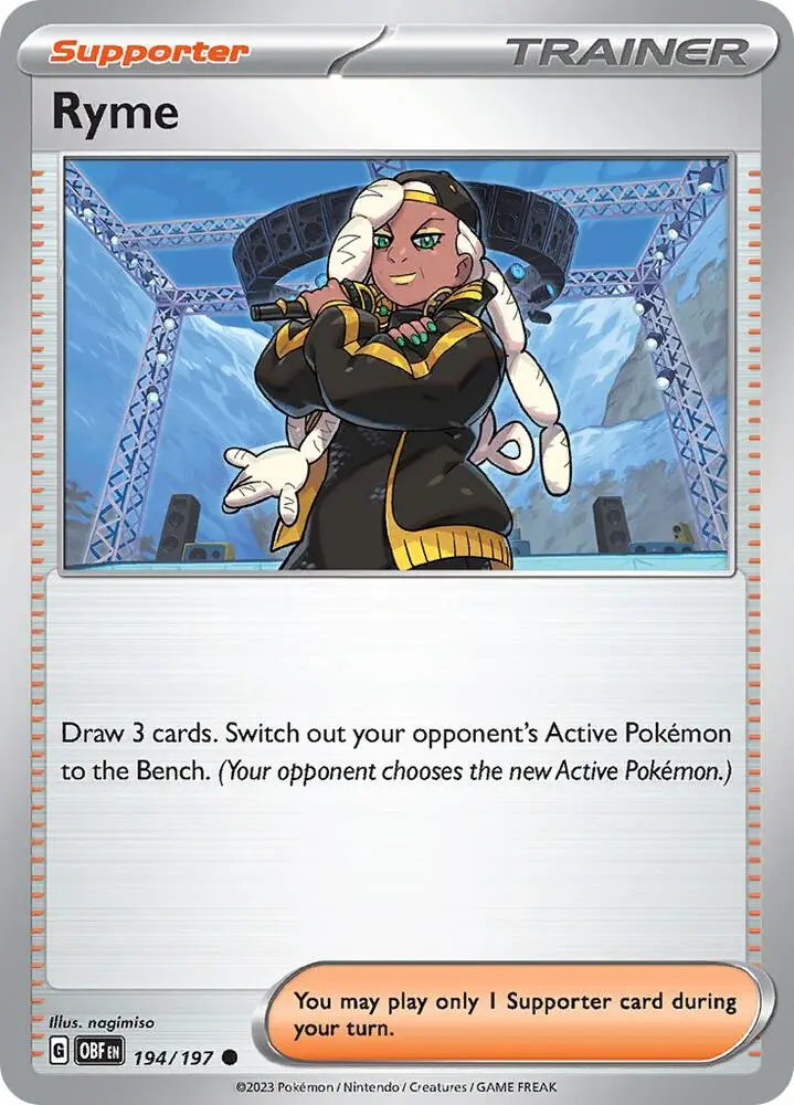 Ryme, Obsidian Flames 194/197