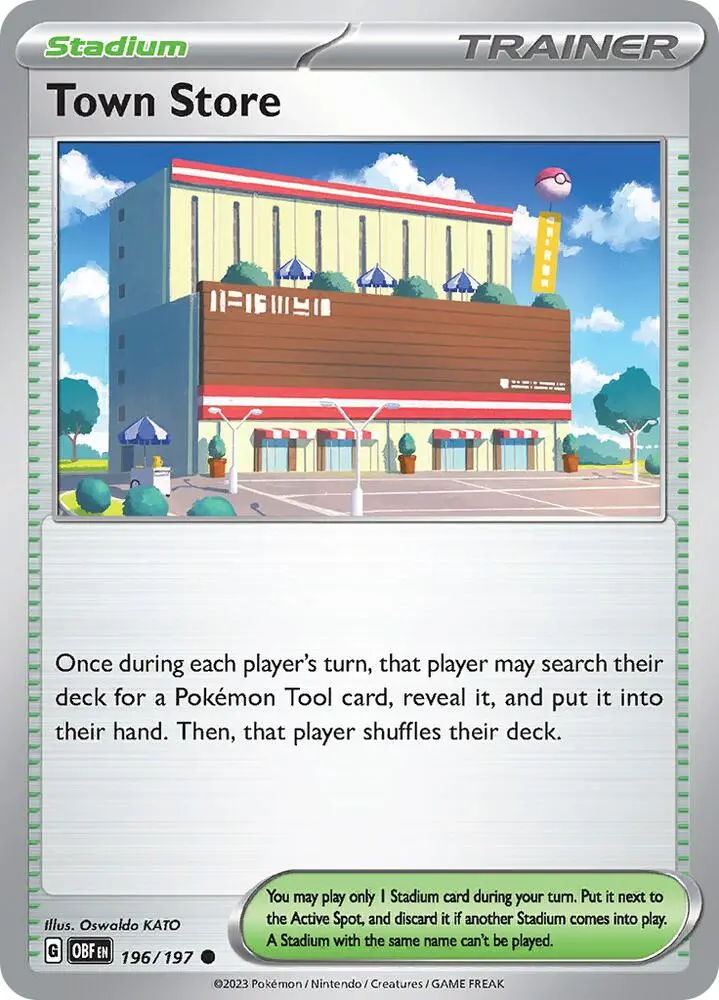 Town Store, Obsidian Flames 196/197