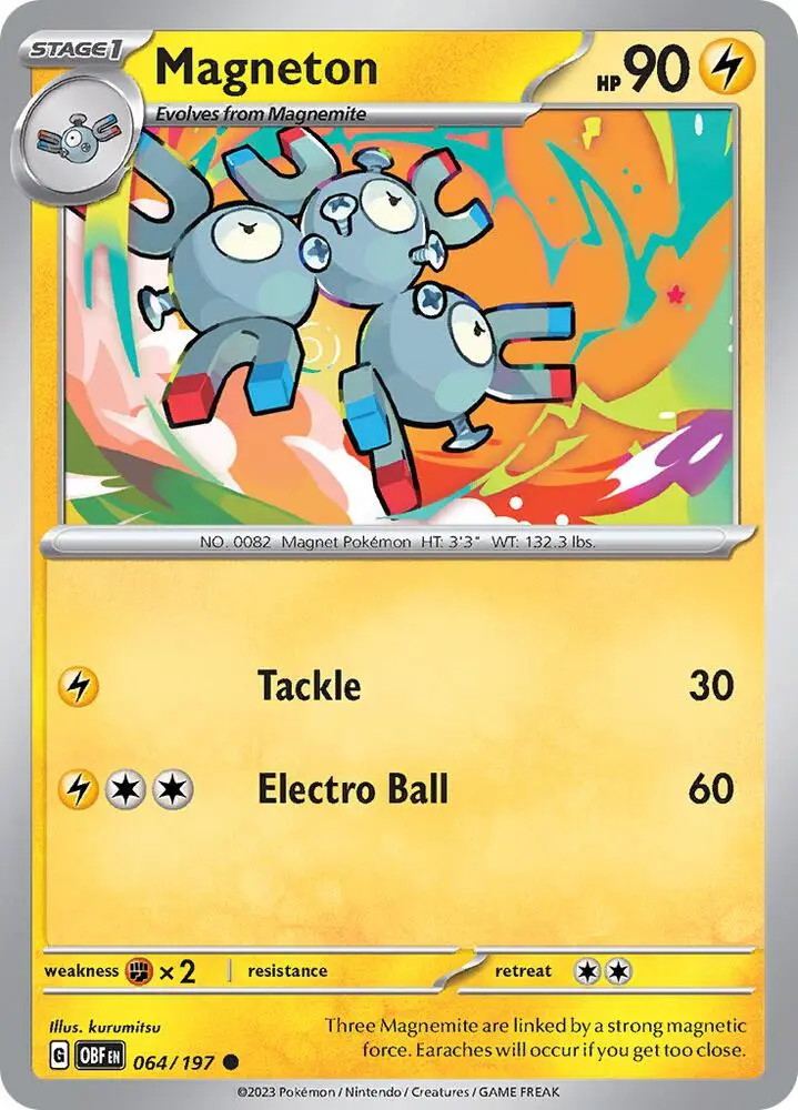 Magneton, Obsidian Flames 064/197