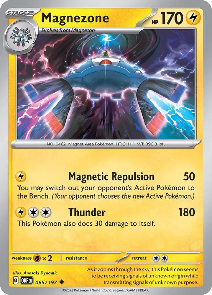 Magnezone, Obsidian Flames 065/197