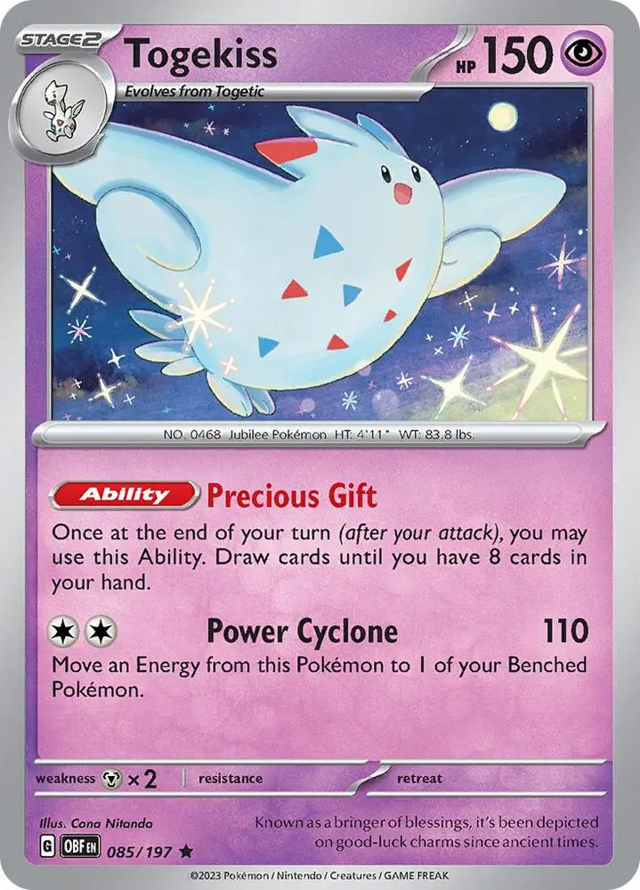 Togekiss, Obsidian Flames 085/197