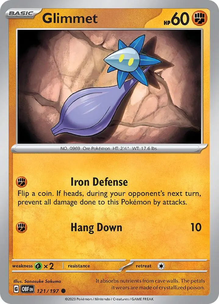 Glimmet, Obsidian Flames 121/197