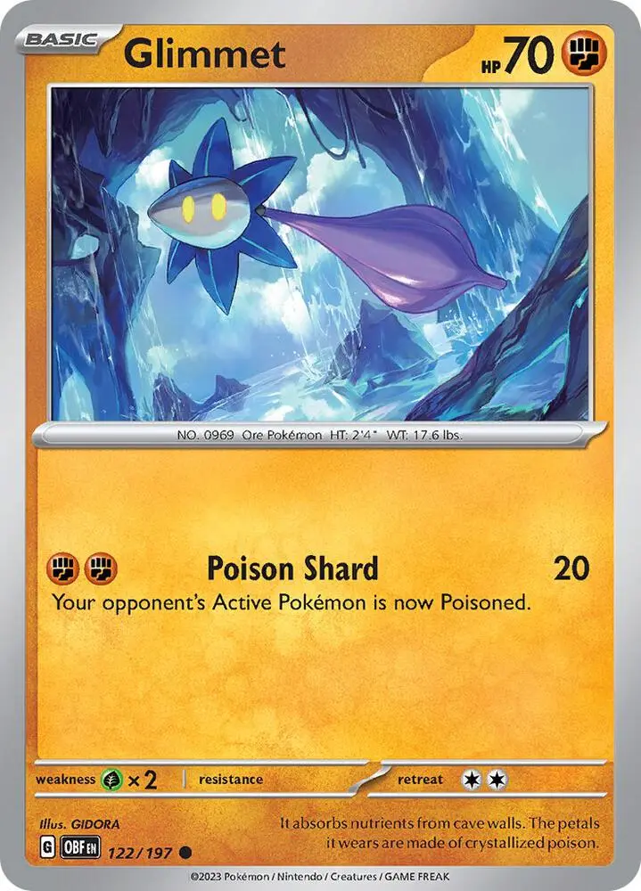 Glimmet, Obsidian Flames 122/197