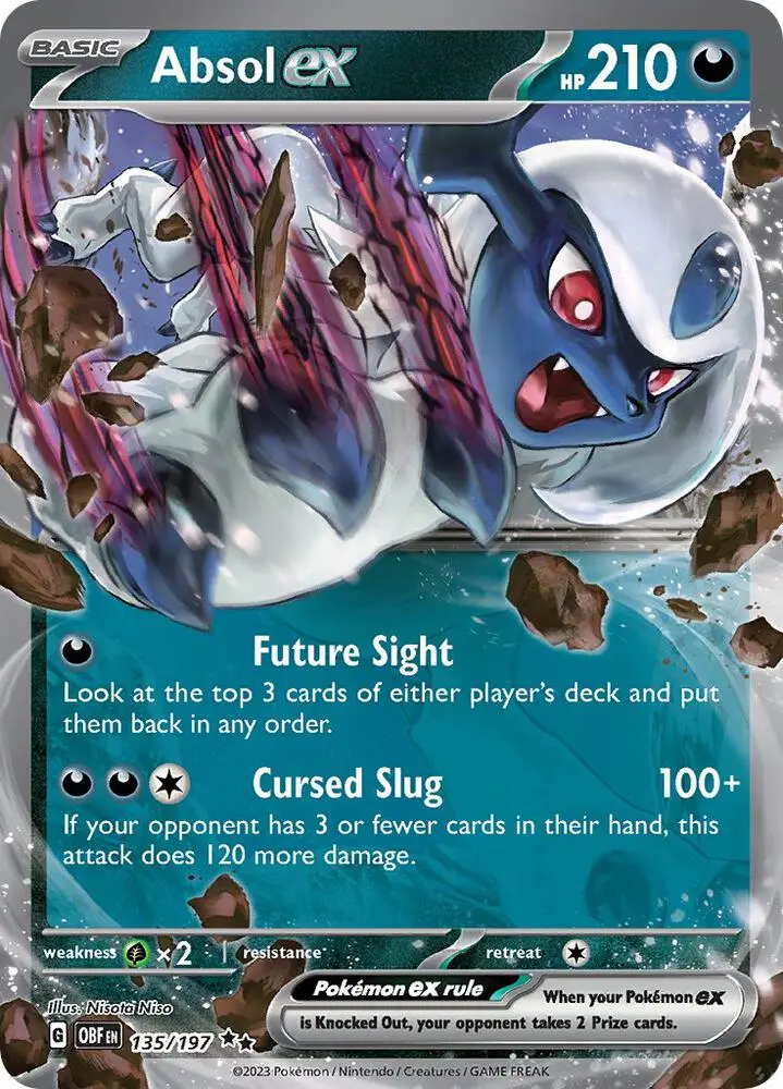 Absol ex, Obsidian Flames 135/197