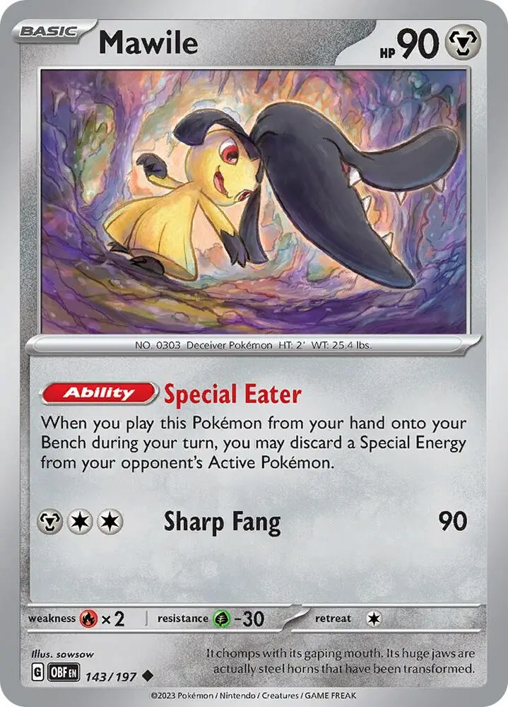 Mawile, Obsidian Flames 143/197