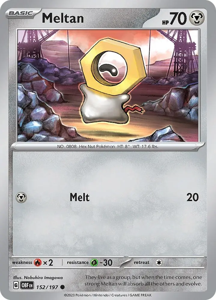 Meltan, Obsidian Flames 152/197
