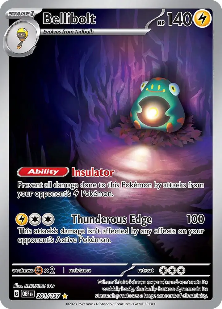 Bellibolt, Obsidian Flames 201/197
