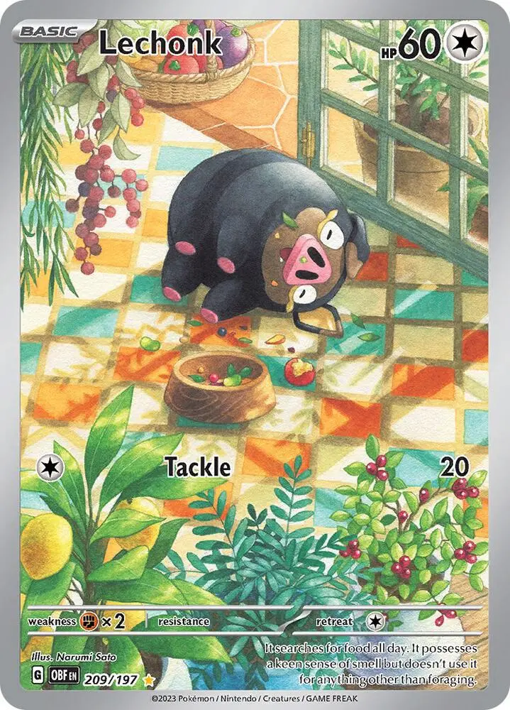Lechonk, Obsidian Flames 209/197