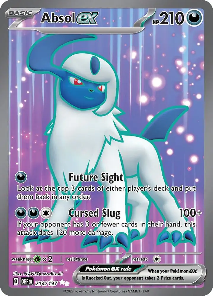 Absol ex, Obsidian Flames 214/197