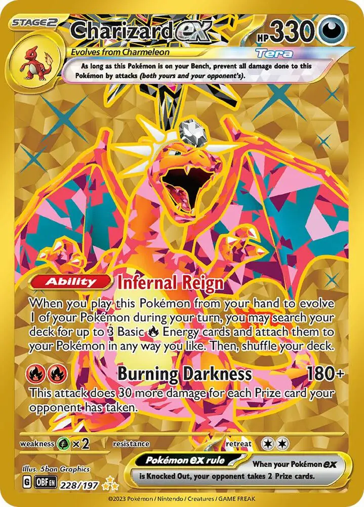 Charizard ex, Obsidian Flames 228/197