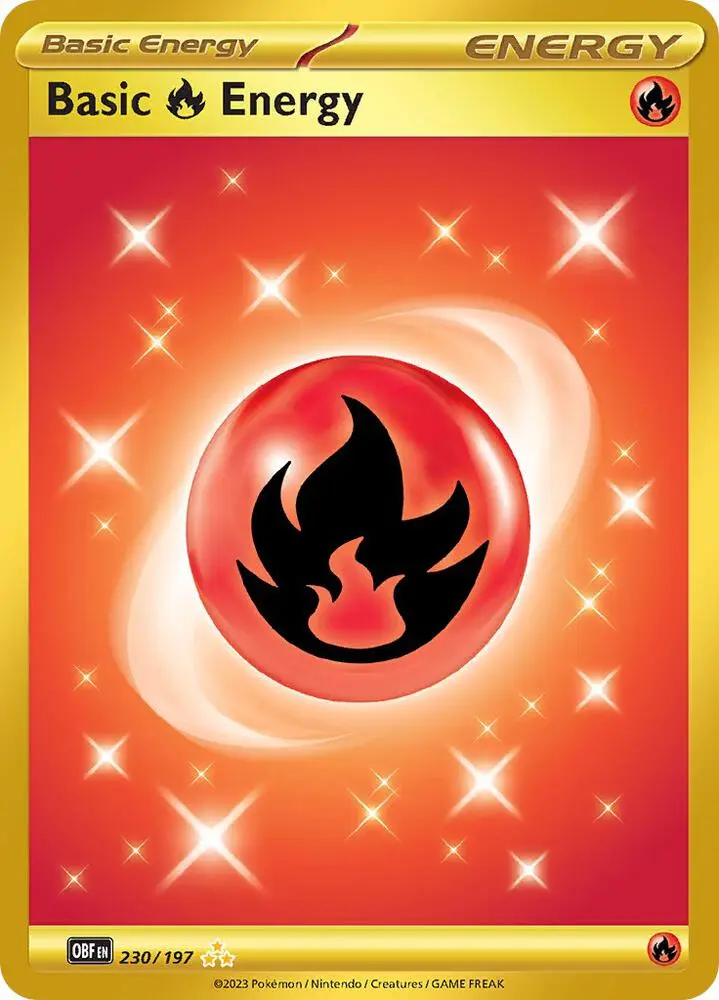 Basic Fire Energy, Obsidian Flames 230/197