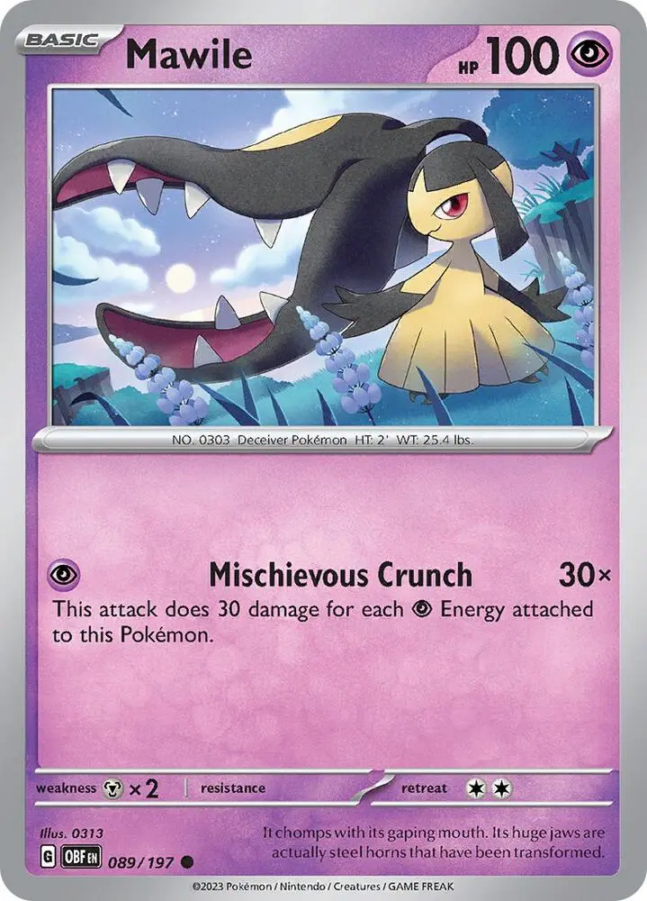 Mawile, Obsidian Flames 089/197