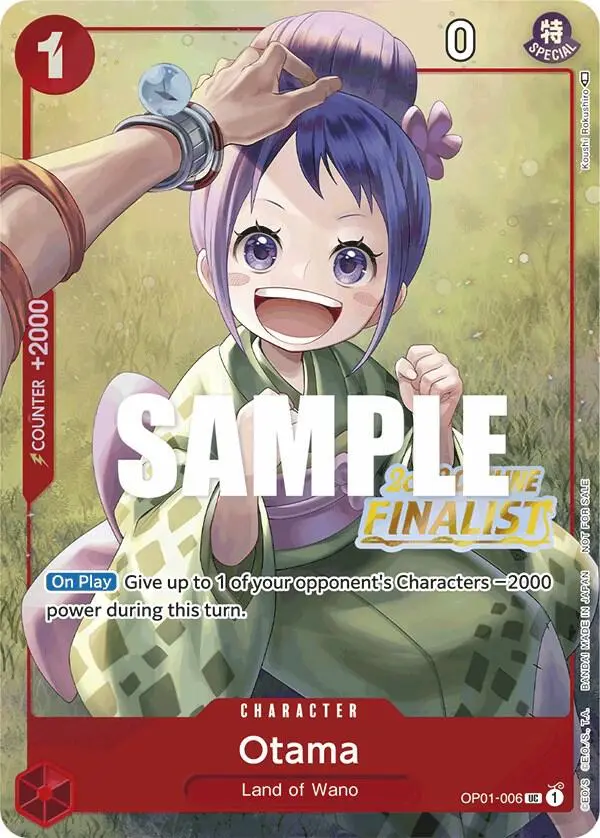 Otama (Offline Regional 2023 Finalist), One Piece Promotion Cards OP01-006