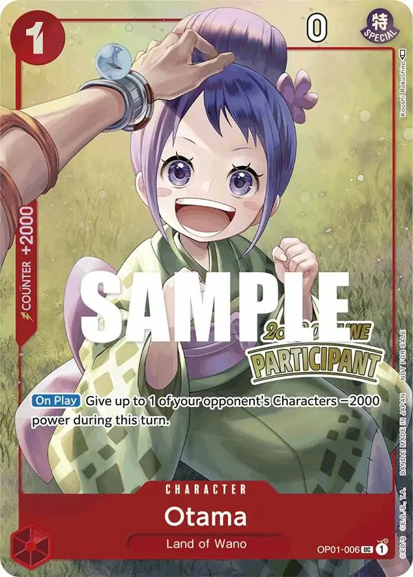 Otama (Offline Regional 2023 Participant), One Piece Promotion Cards OP01-006