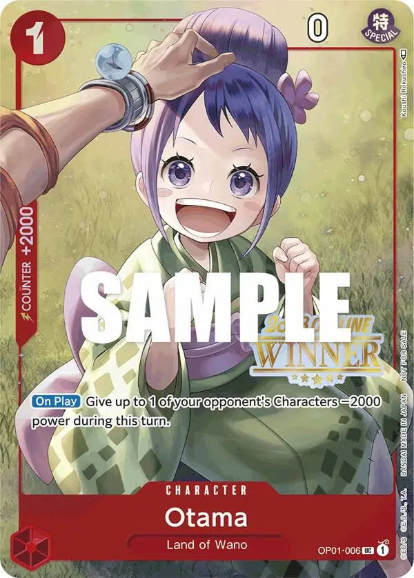 Otama (Offline Regional 2023 Winner), One Piece Promotion Cards OP01-006