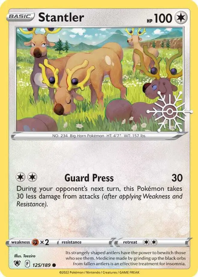 Stantler, Miscellaneous Cards & Products 125/189