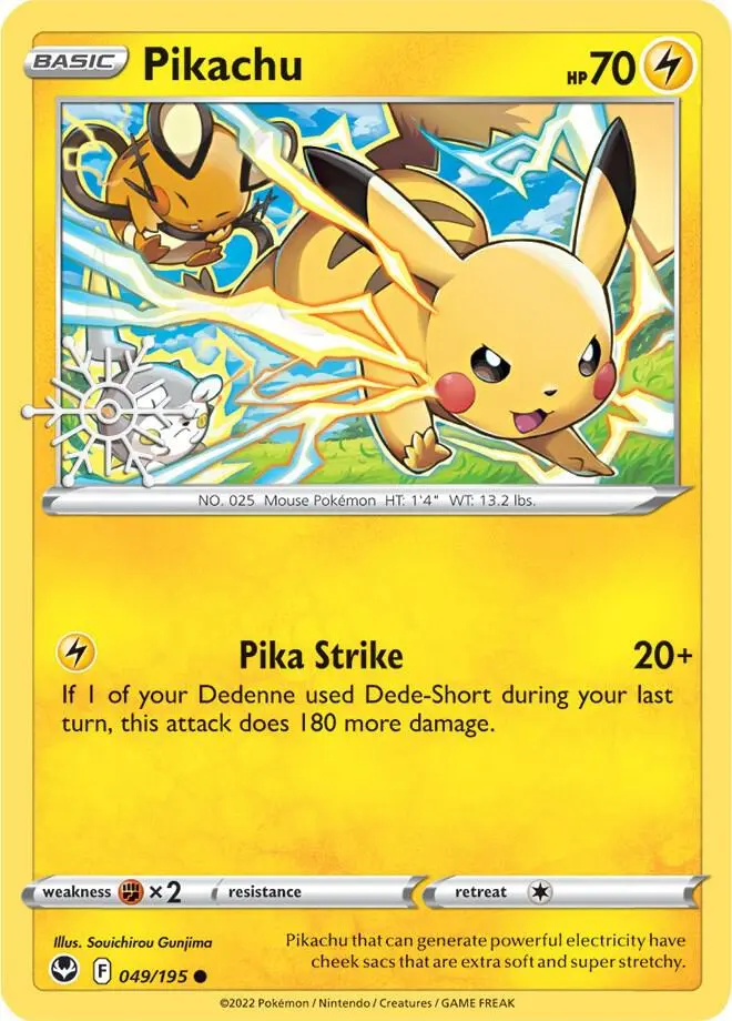 Pikachu, Miscellaneous Cards & Products 049/195
