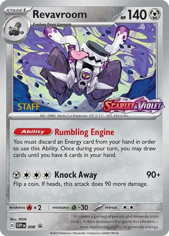 Revavroom, SVP Black Star Promos 008